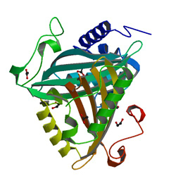 structure of PDB ID 3ibs